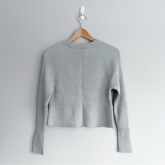 Dynamite | ribbed crop sweater, L - Picture 2 of 8